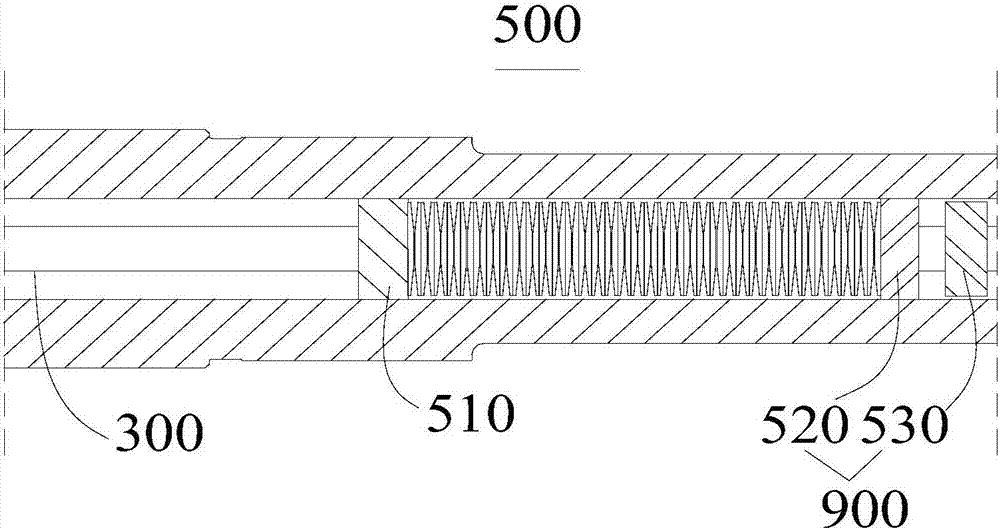 Spindle broach device and turret type numerical control milling machine