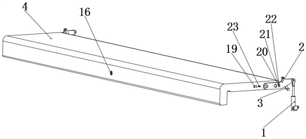 Vertical piano intelligent piano cover integrated with flexible screen