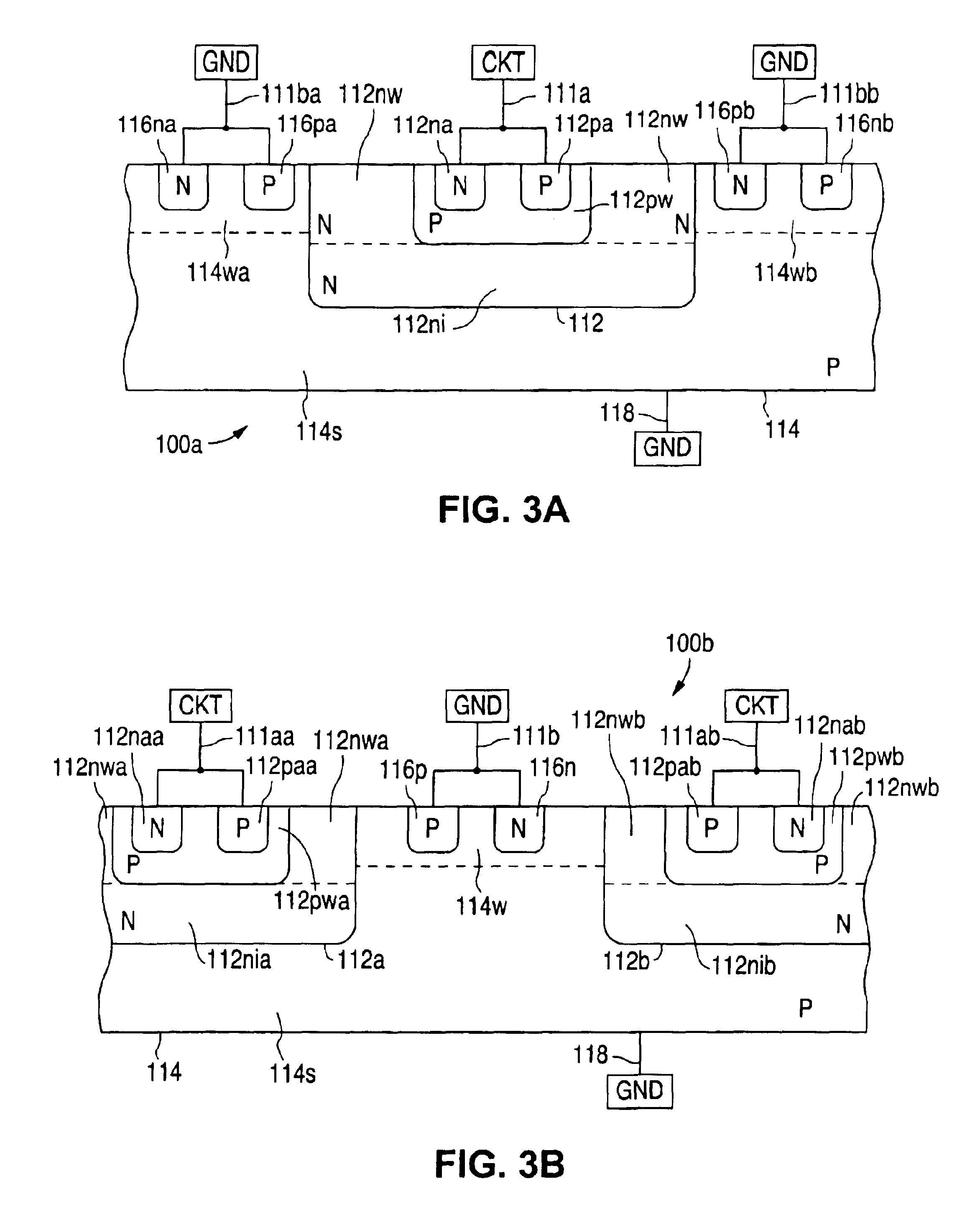 Electrostatic discharge (ESD) protection structure with symmetrical positive and negative ESD protection
