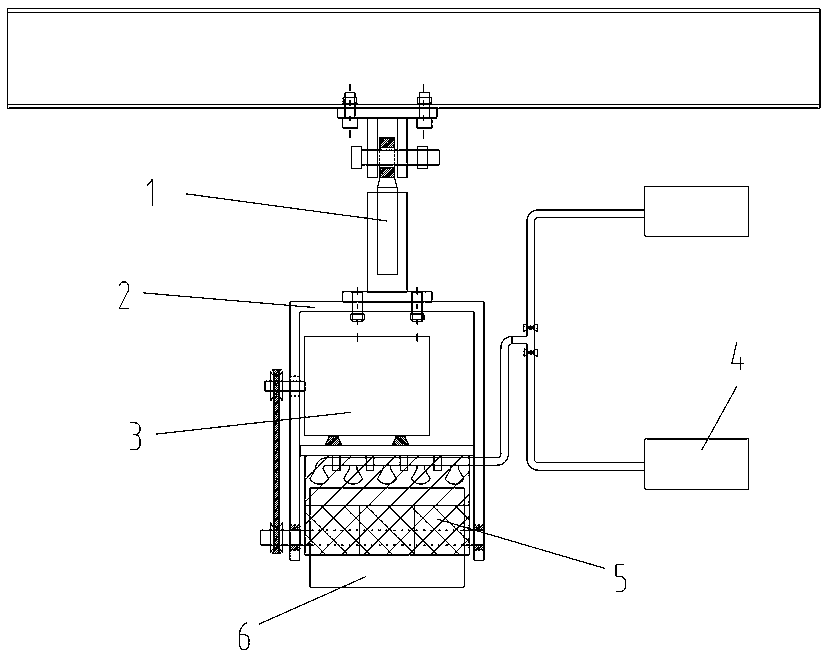 Auxiliary rolling rake devices of unearthed belt of shield machine and use method