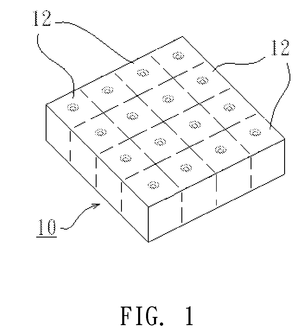 Lens barrel array and lens array and the method of making the same