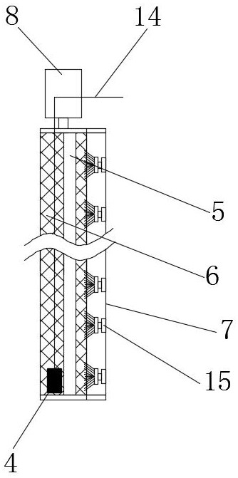 A waste water tank anti-evacuation device and its use method