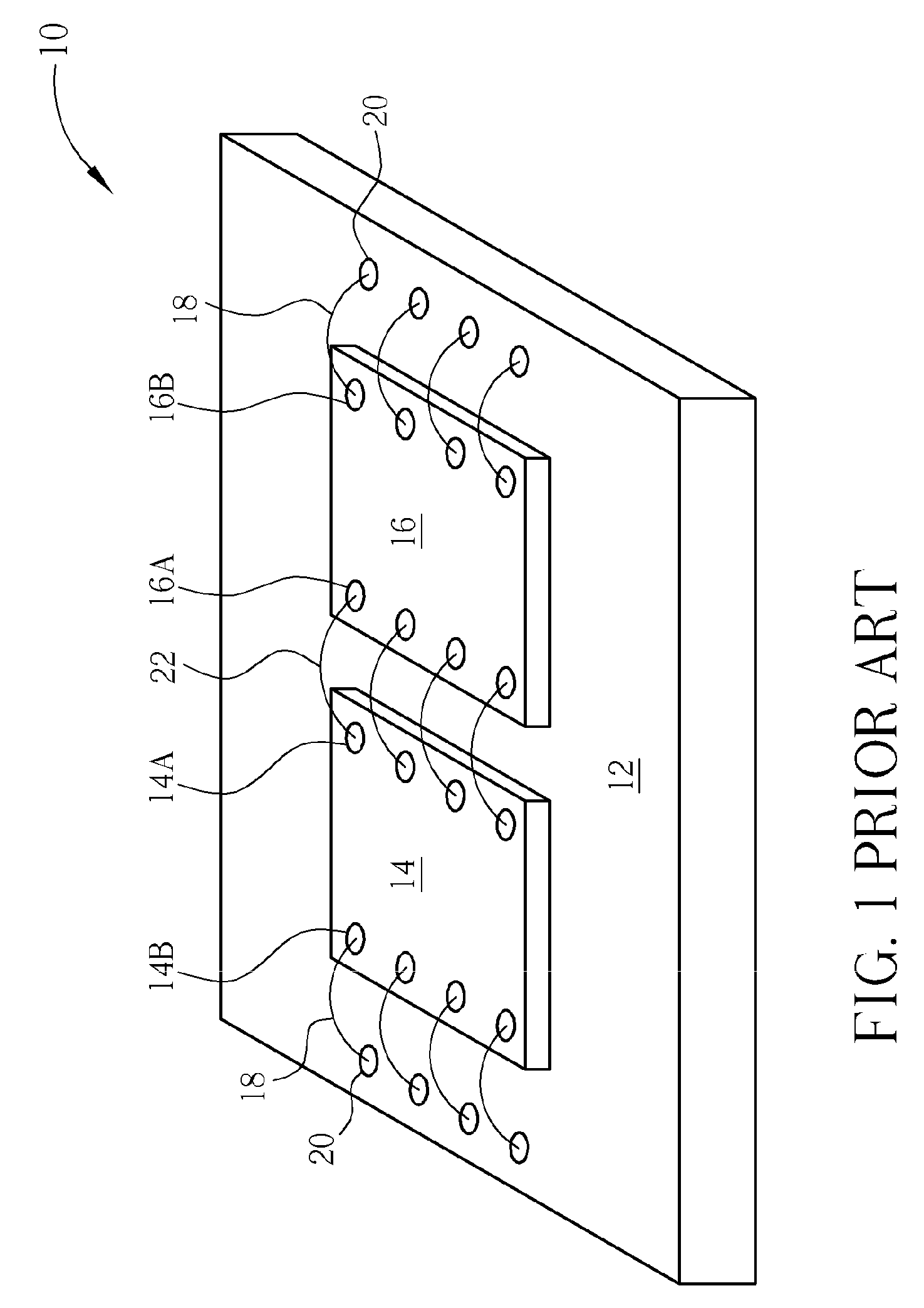 Interposer for connecting plurality of chips and method for manufacturing the same