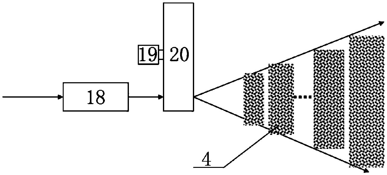 A system and method for three-dimensional ranging imaging