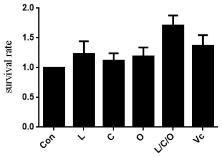 A composition for inhibiting 5α-reductase activity and its application