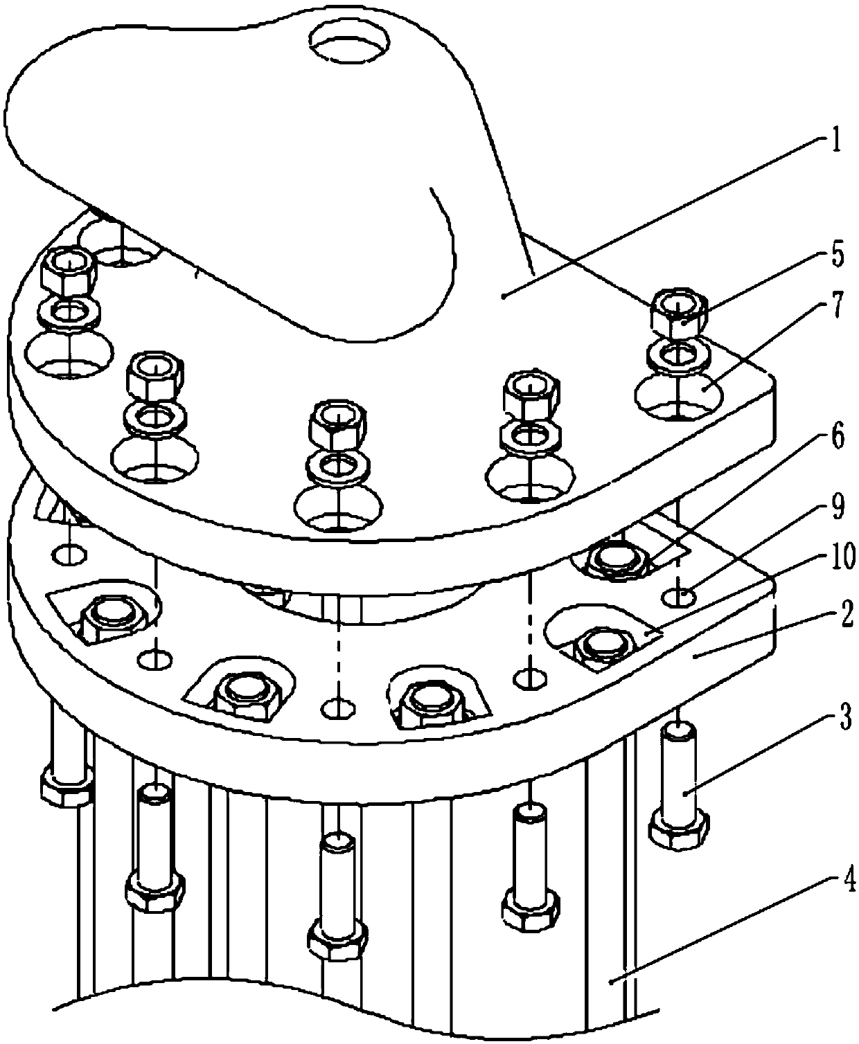 Breakable connection device