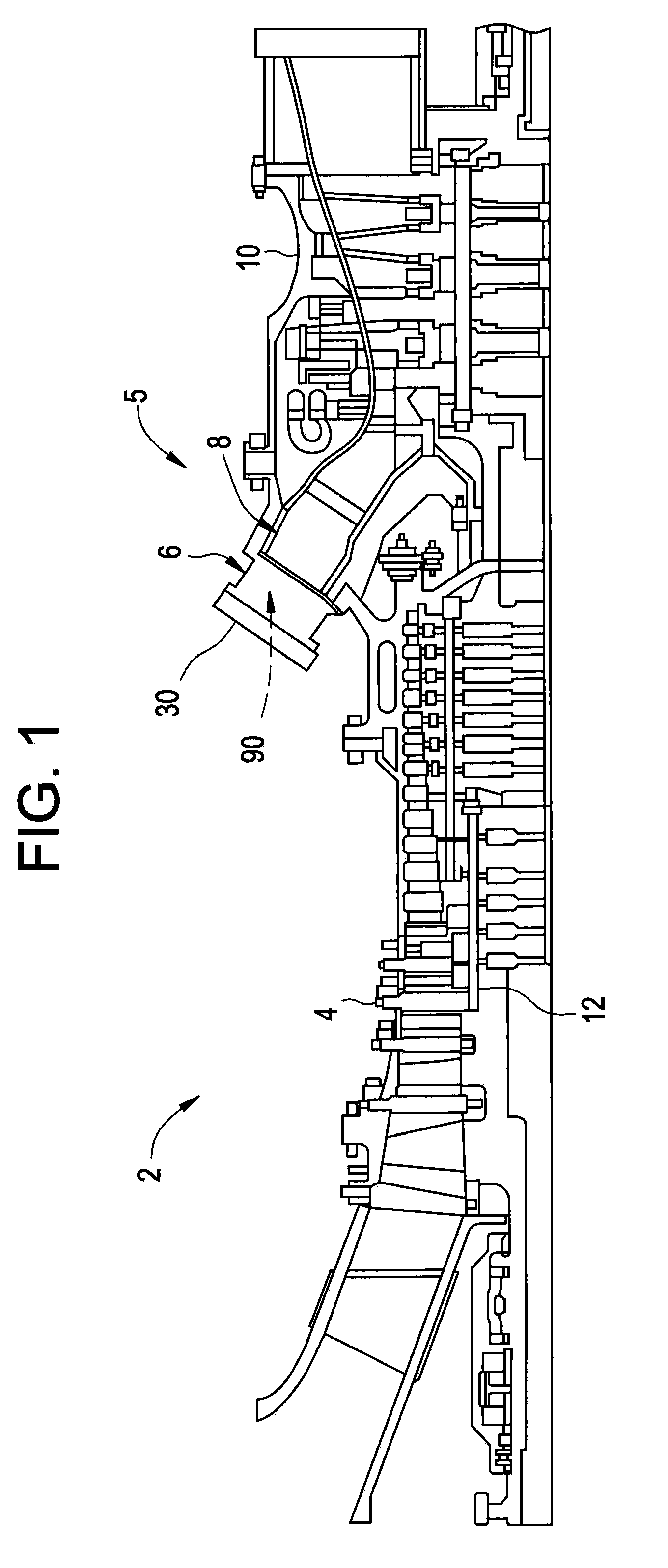 System and method for reducing combustion dynamics in a turbomachine
