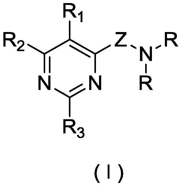 Pyrimidine derivatives and application thereof