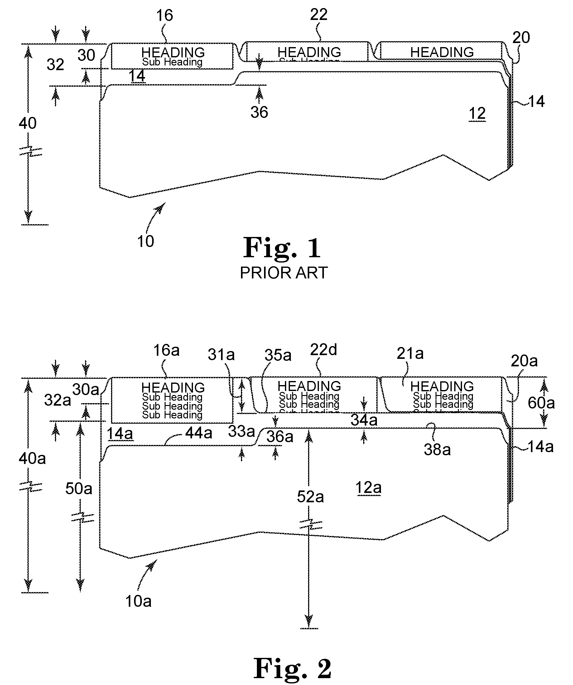 Visually enhanced tab file system