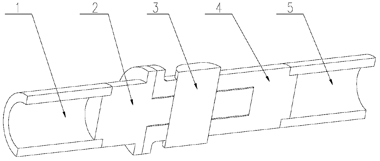 Detachable hinge pin connecting structure for pipe connecting