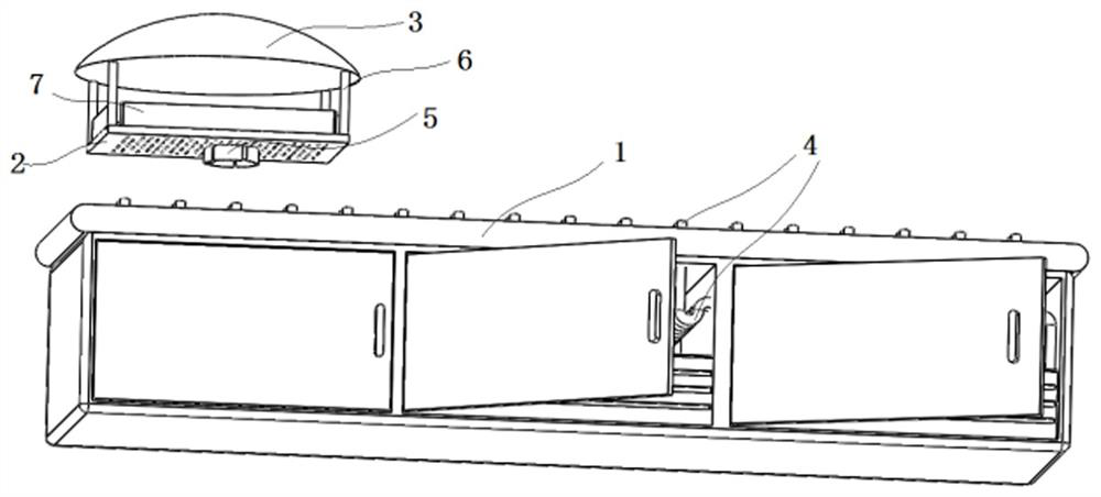 Intelligent control air support mechanism and using method thereof