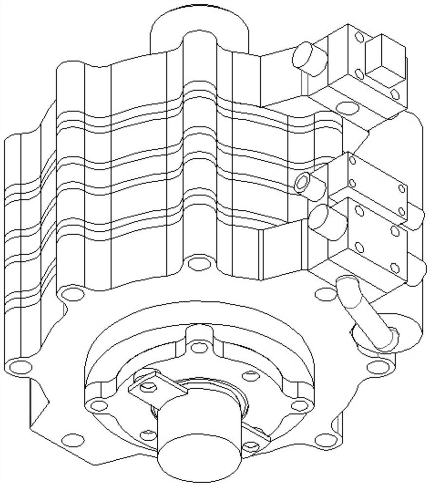 Hydraulic actuator for robot