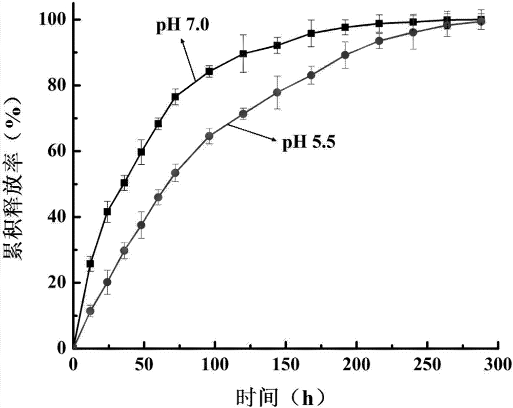 Preparation method and application of magnolol-carboxyl terminal polyamide controlled release formulation