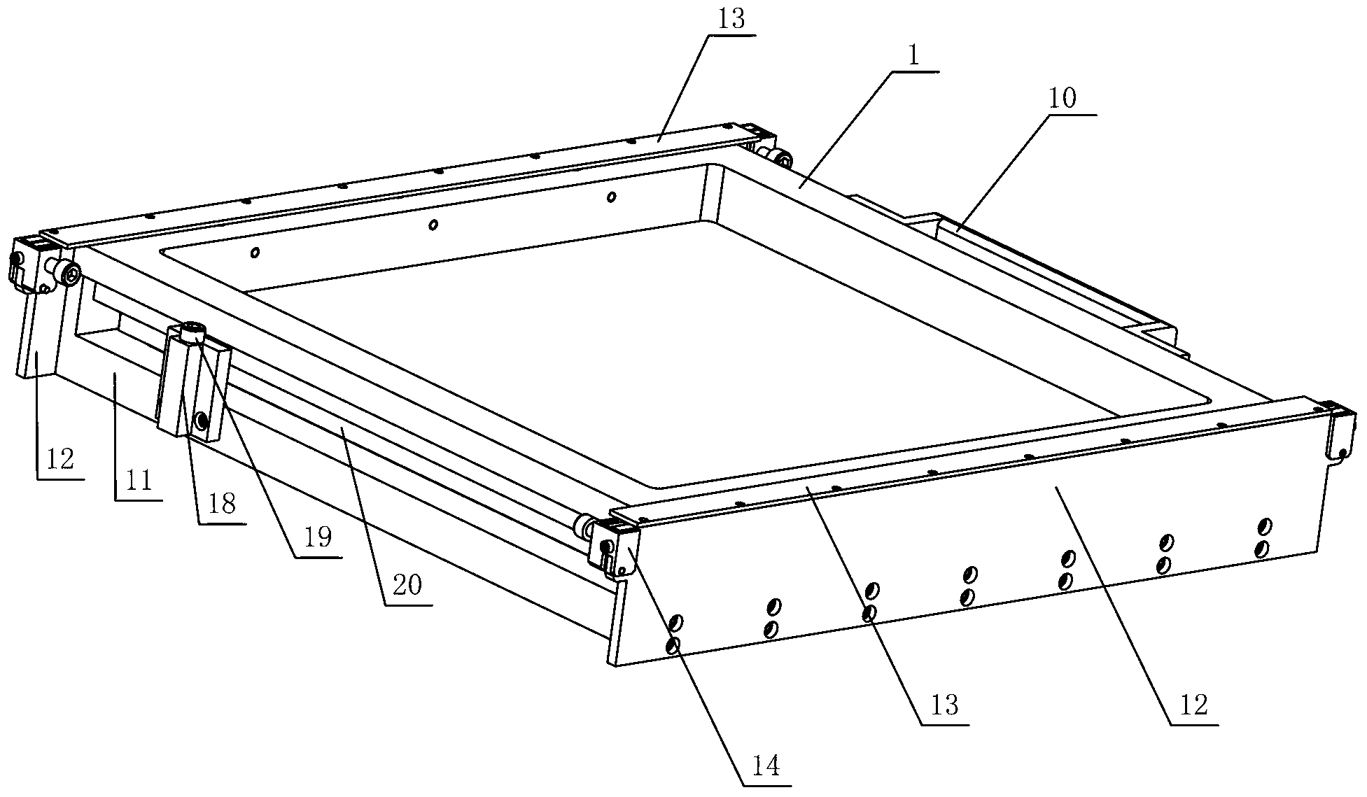Fast assembly and disassembly mechanism for nonlinear large-aperture optical elements