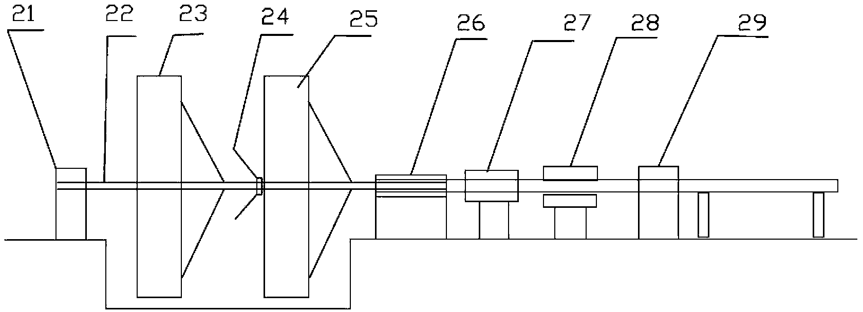 Fiber-woven pultrusion pipeline and production method