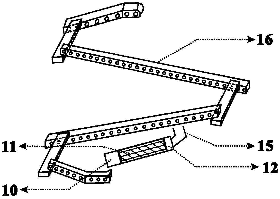 Temperature-controlled soil continuous grinding and screening device