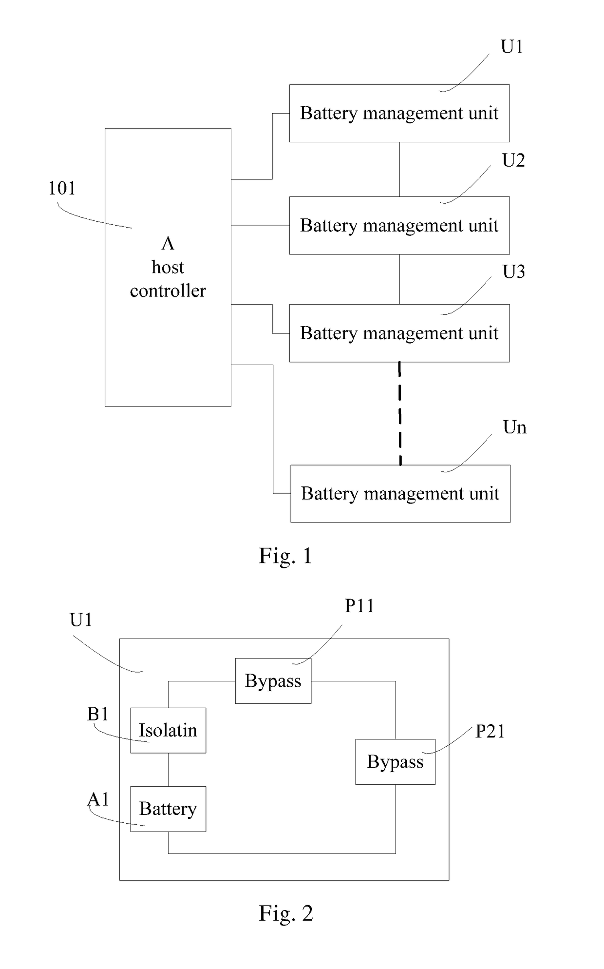 Battery management system and method for managing isolation and bypass of battery cells