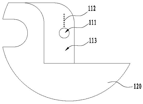 Fixing mechanism for fixed garbage bags for automatic bagging garbage cans