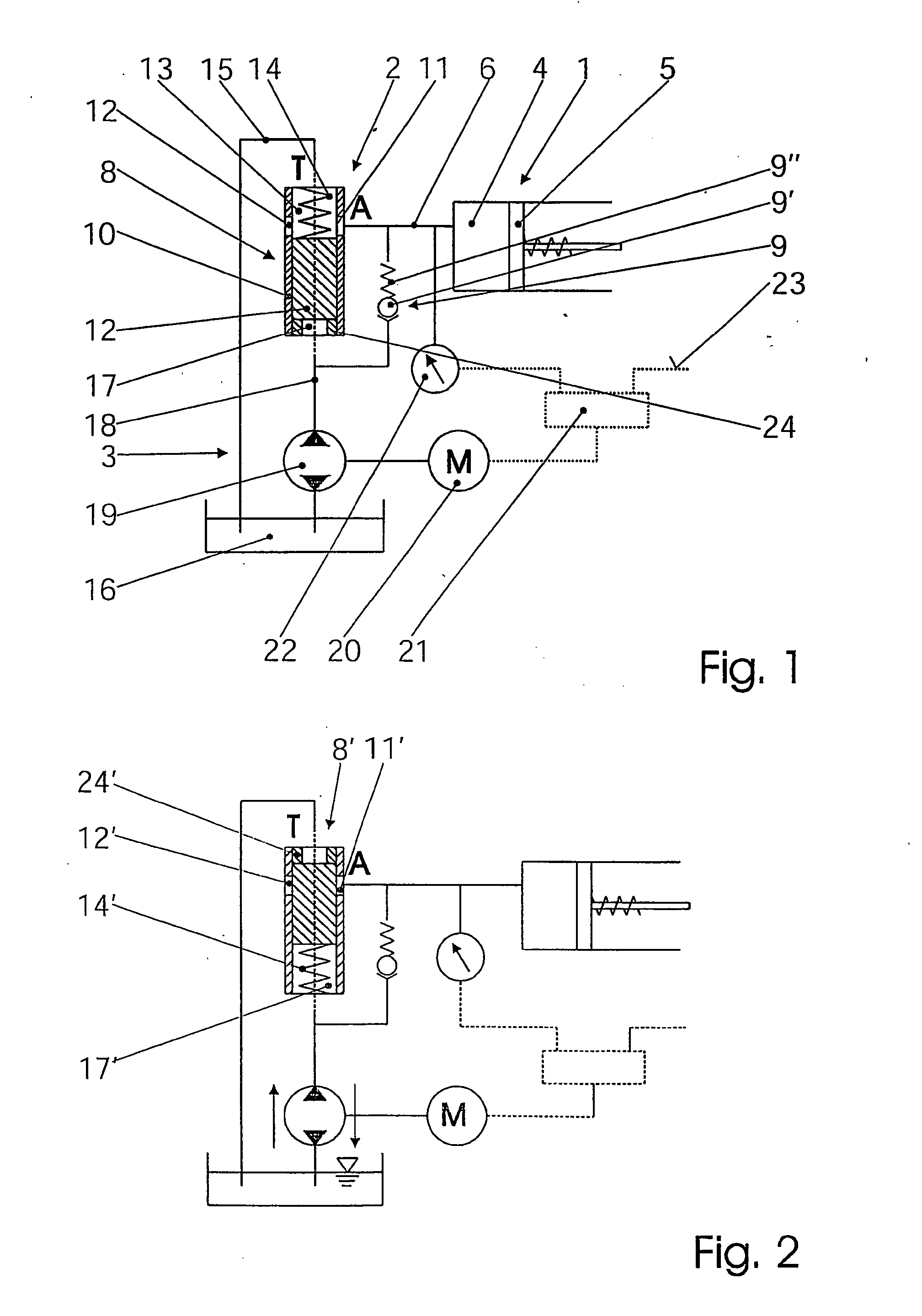 Simple action actuator with a hydraulic fast-opening valve for controlling a clutch