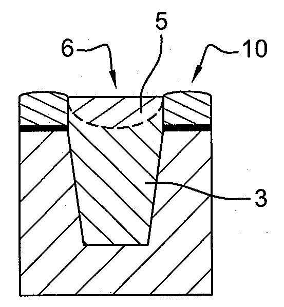 Method for forming an isolation trench