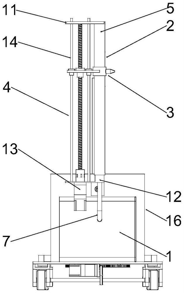 Preservative spraying equipment for municipal green ecological channel