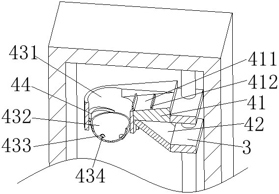 Low-temperature falling ball experiment device for automobile decoration panel