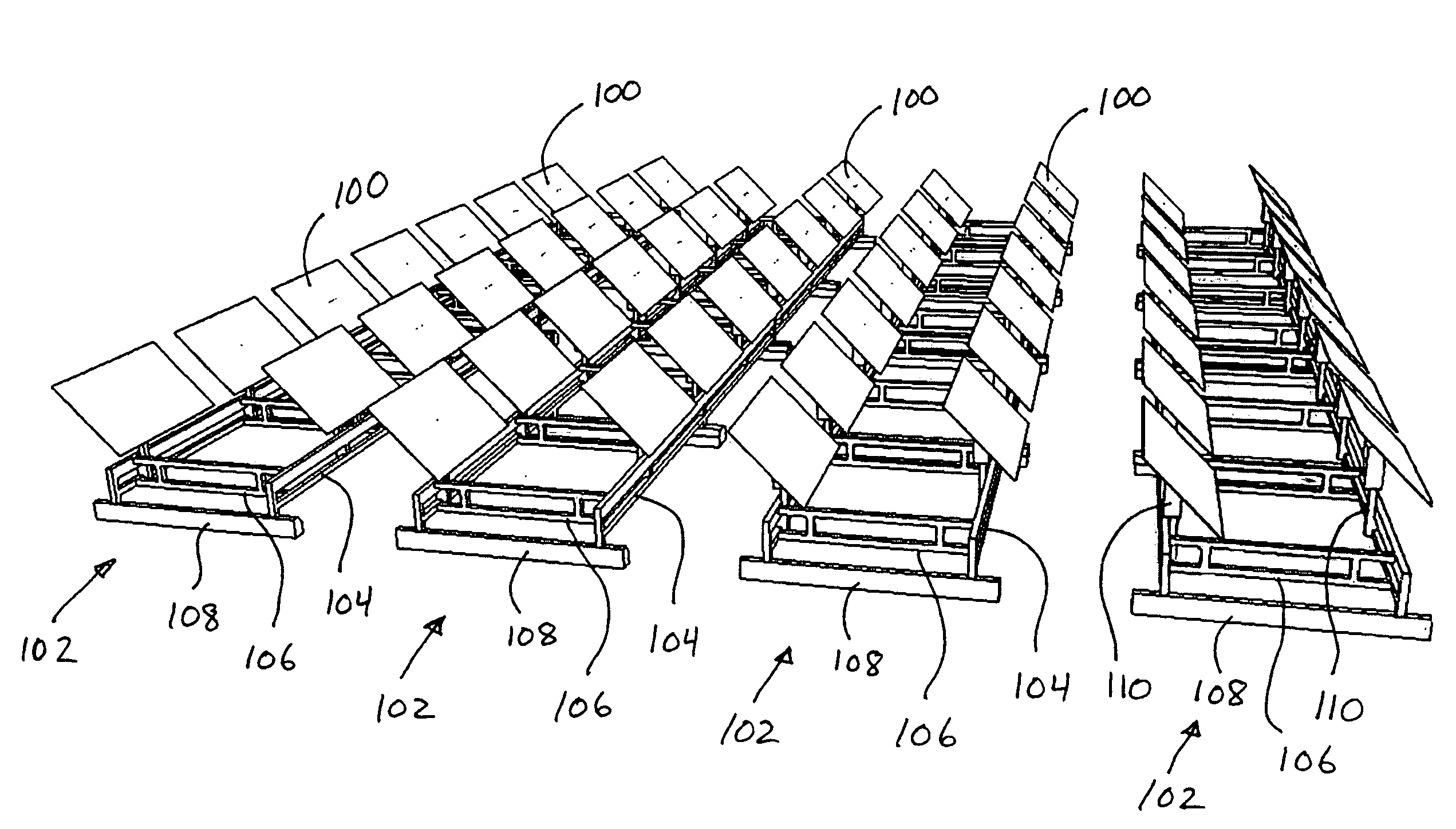 Solar collector system for solar thermal applications