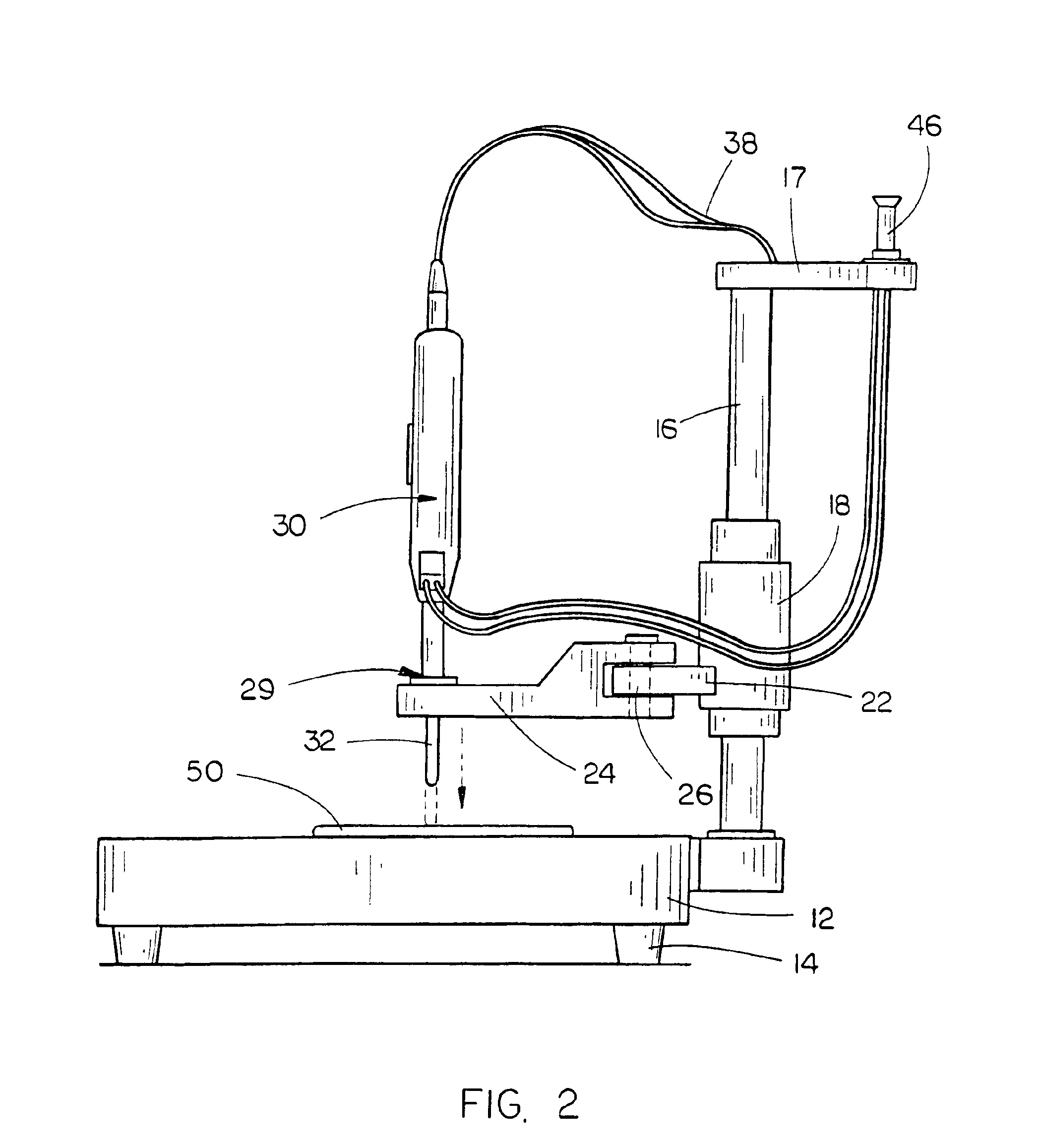 Thickness gauge for meat products