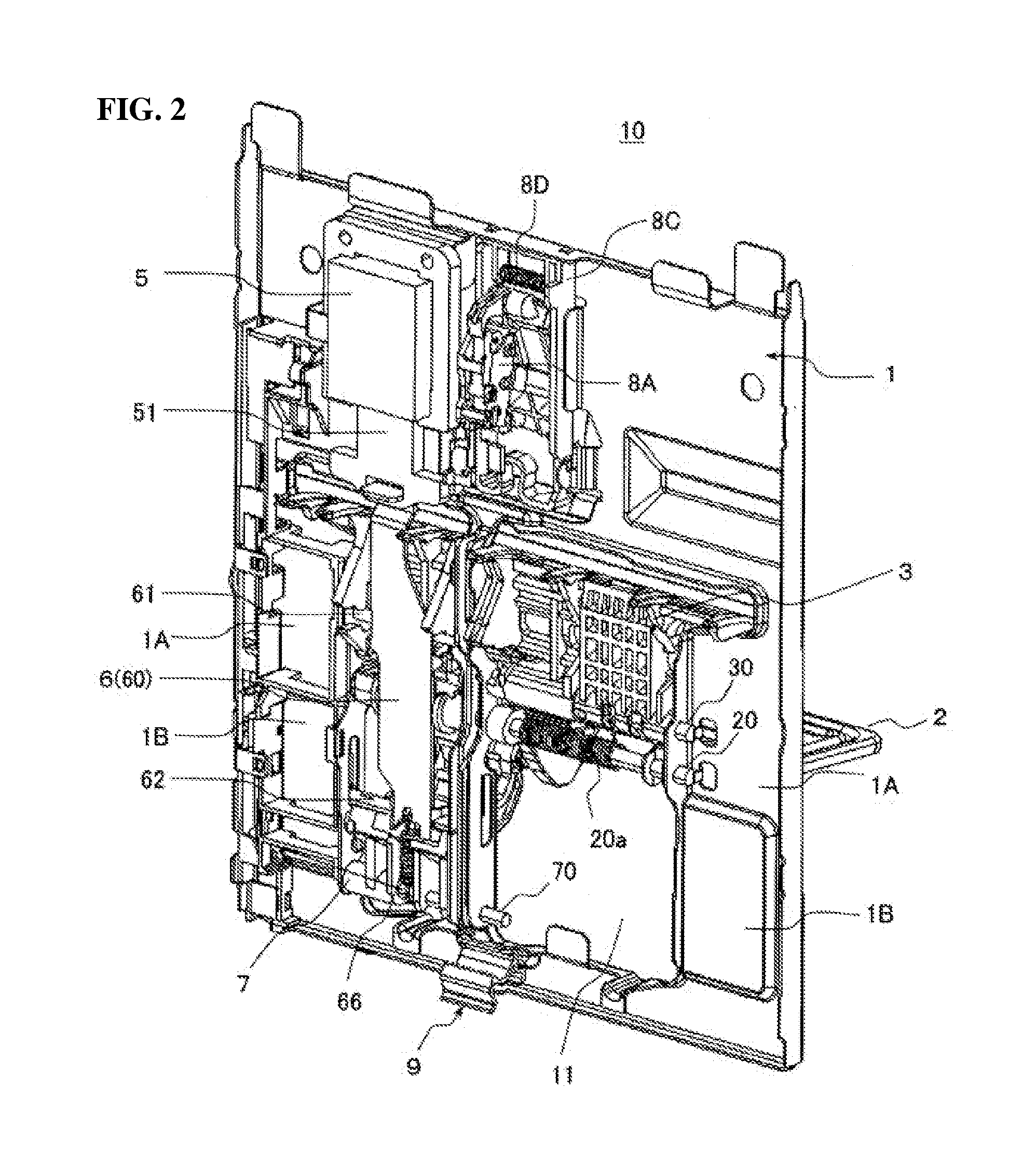 Article ejecting device of automatic vending machine