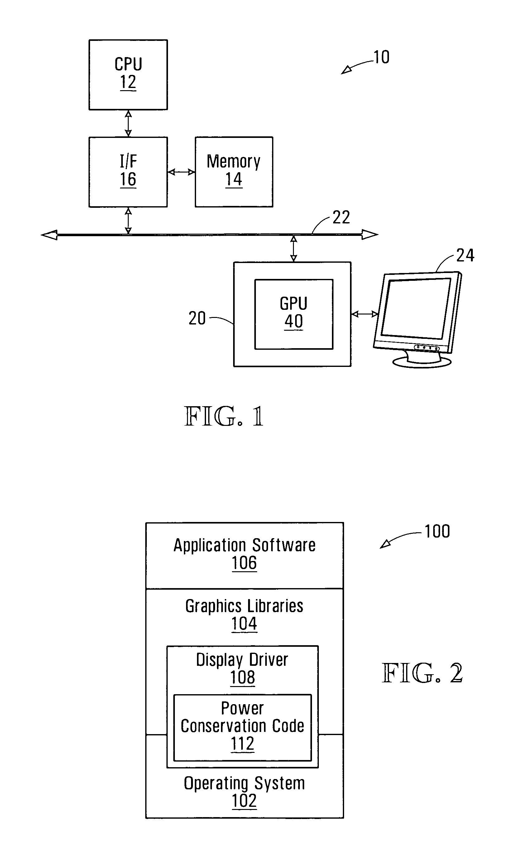 Dynamically controlled power reduction method and circuit for a graphics processor