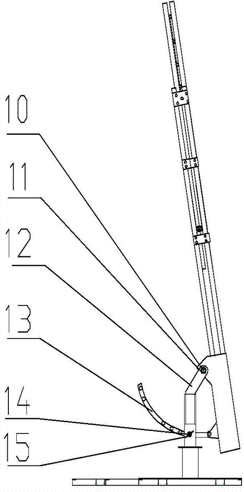 Vehicle-mounted insulation ladder device