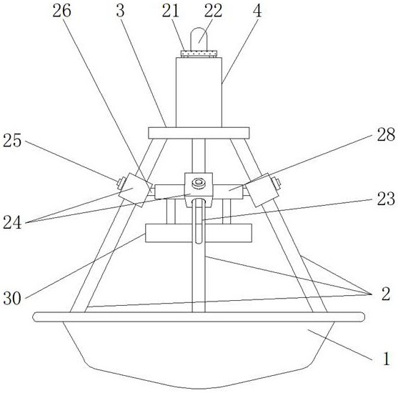 An equipment-mounted buoy for marine environment monitoring