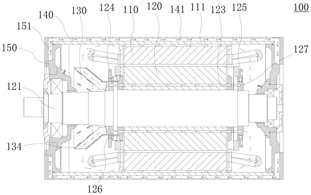 Motor, frequency conversion all-in-one machine and well cementation device