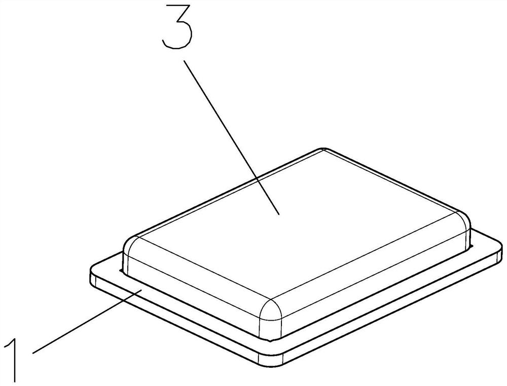 Flange structure of box body or cover body, explosion-proof box and manufacturing process