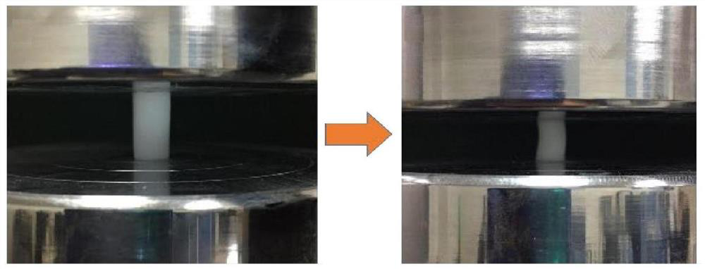 High-strength flexible polysiloxane aerogel and preparation method thereof