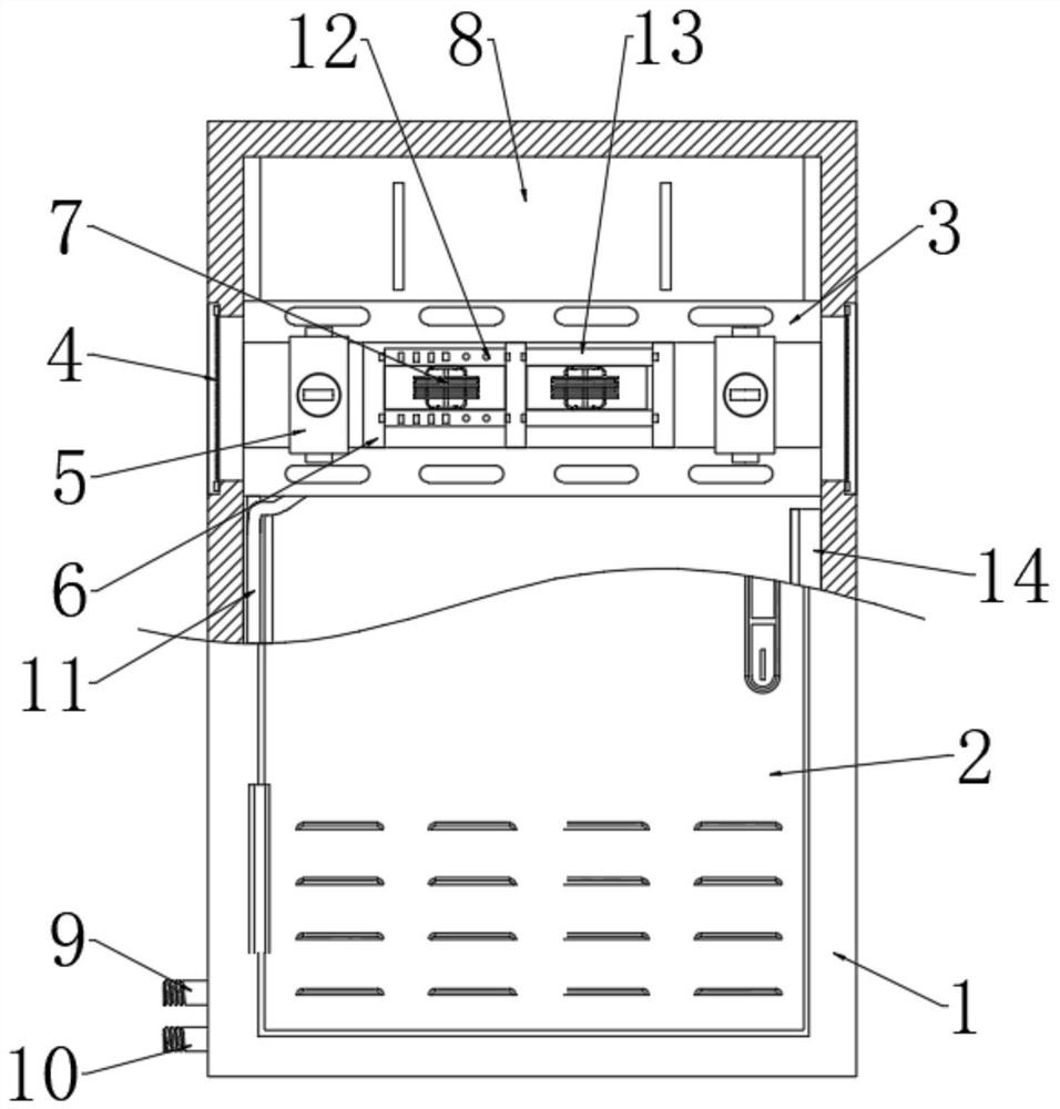 Phase-change circulating radiator for communication base station