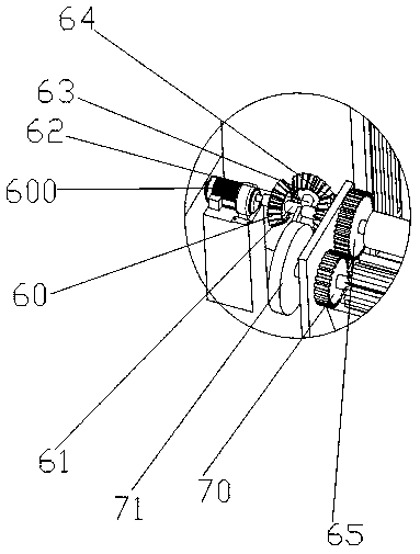 An automatic feeding and watering device for raising chicken cages