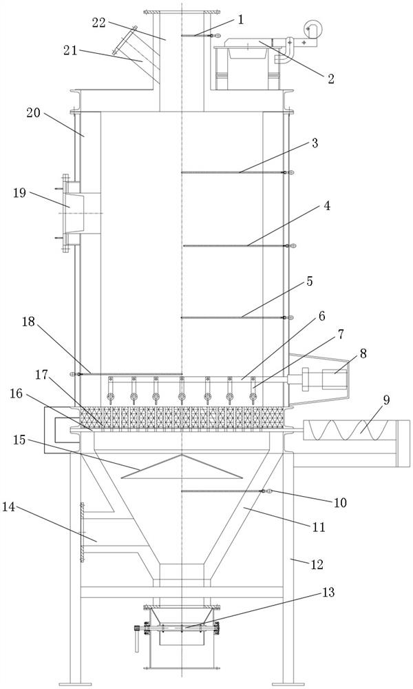 Thermal desorption regeneration tower equipment for saturated activated ...