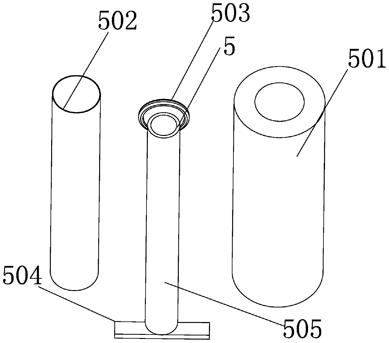 Cloth storage dispatching circulating car and working method