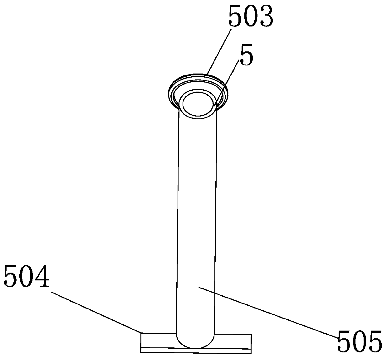 Cloth storage dispatching circulating car and working method