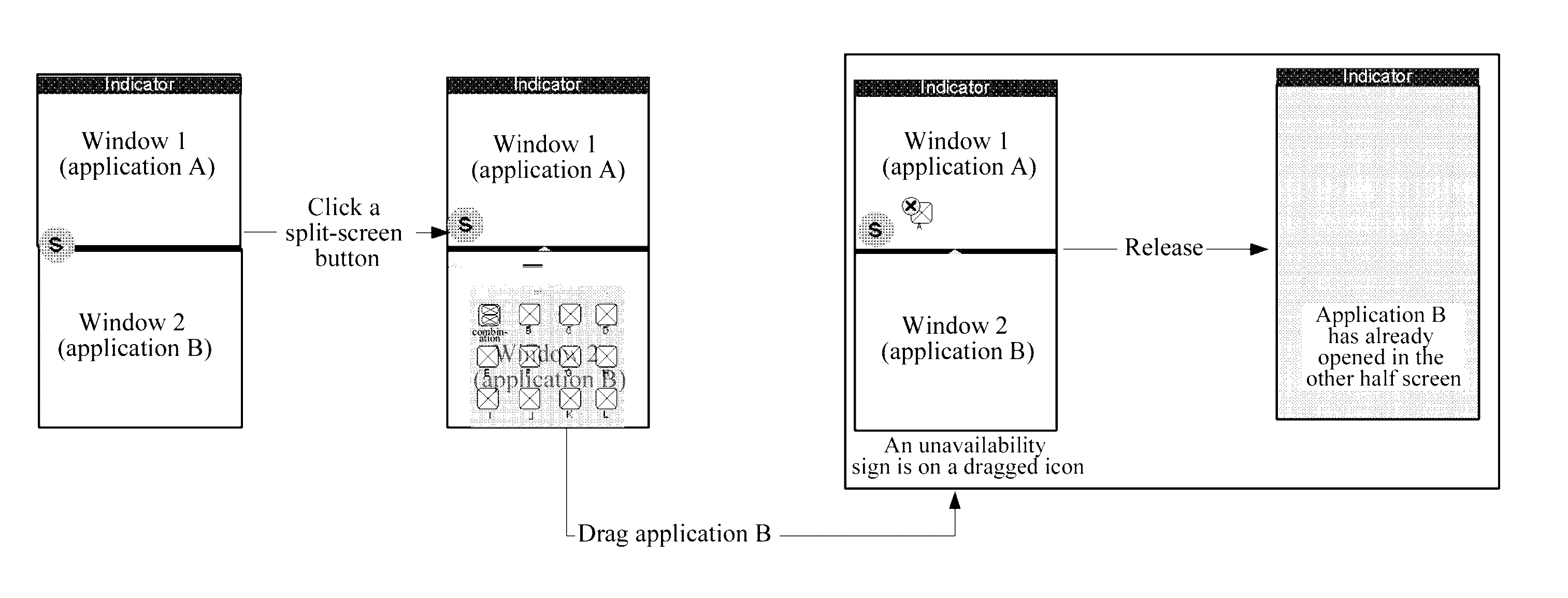 Split-Screen Processing Method and Device, and Computer Storage Medium