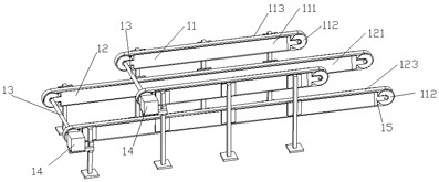 A new energy motor test line