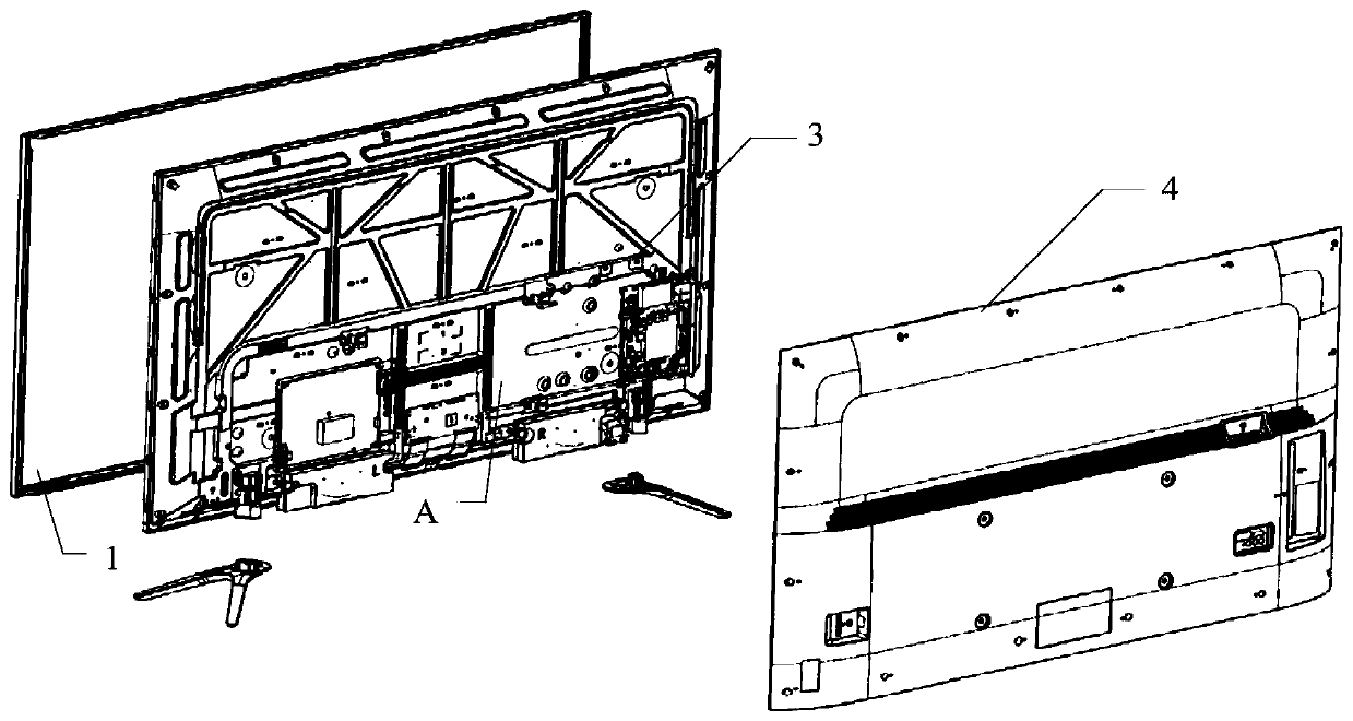 A display device and an overvoltage detection method