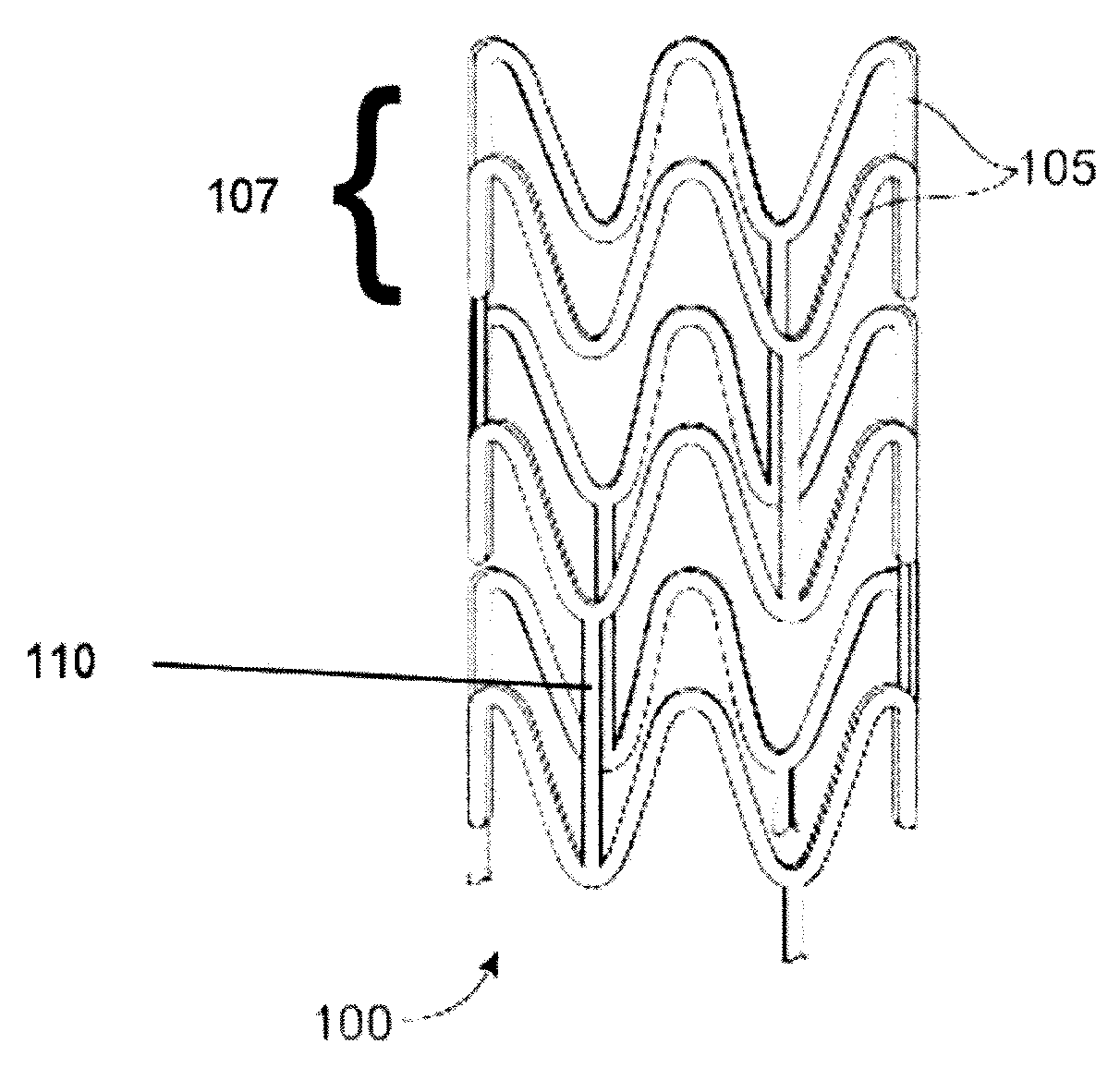 Bioabsorbable Scaffold With Particles Providing Delayed Acceleration of Degradation