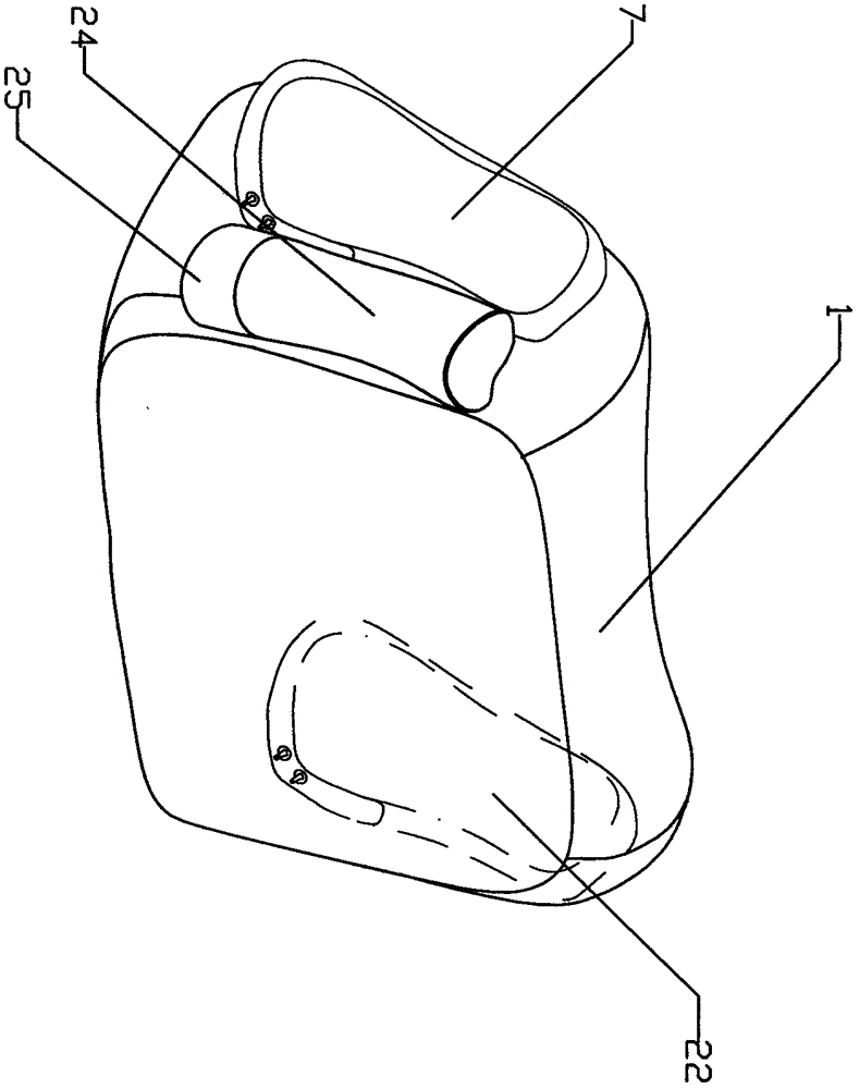 Automobile seat headrest case with lifesaving function