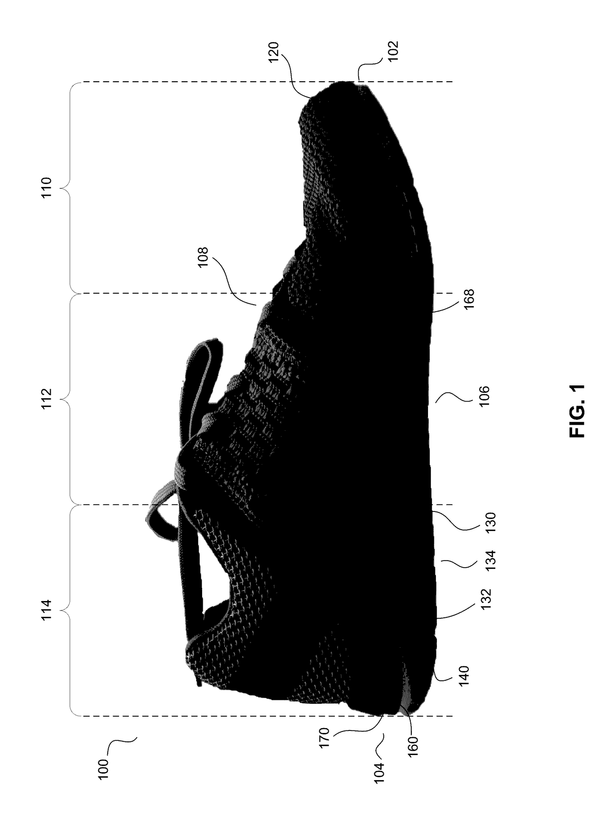 Pressure mapped midsoles, articles of footwear including the same, and methods of making the same