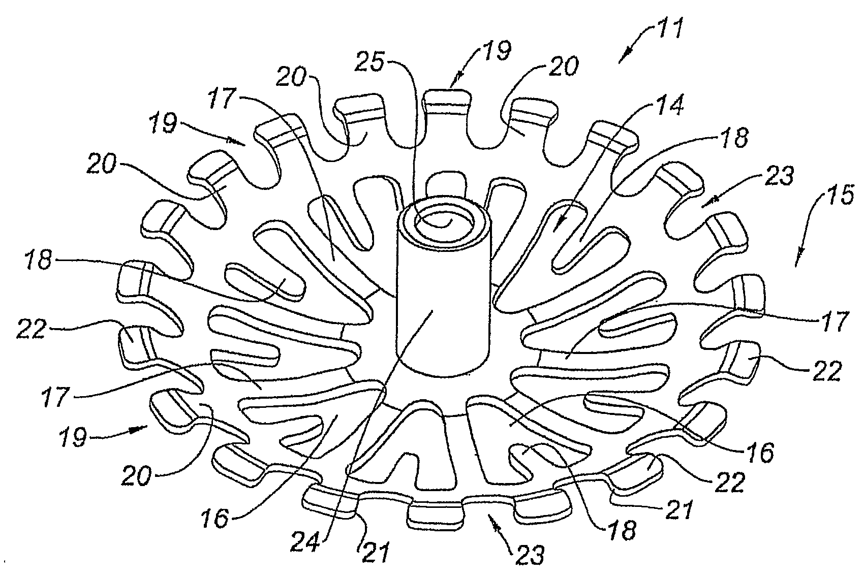 Microwave oven with a drain orifice