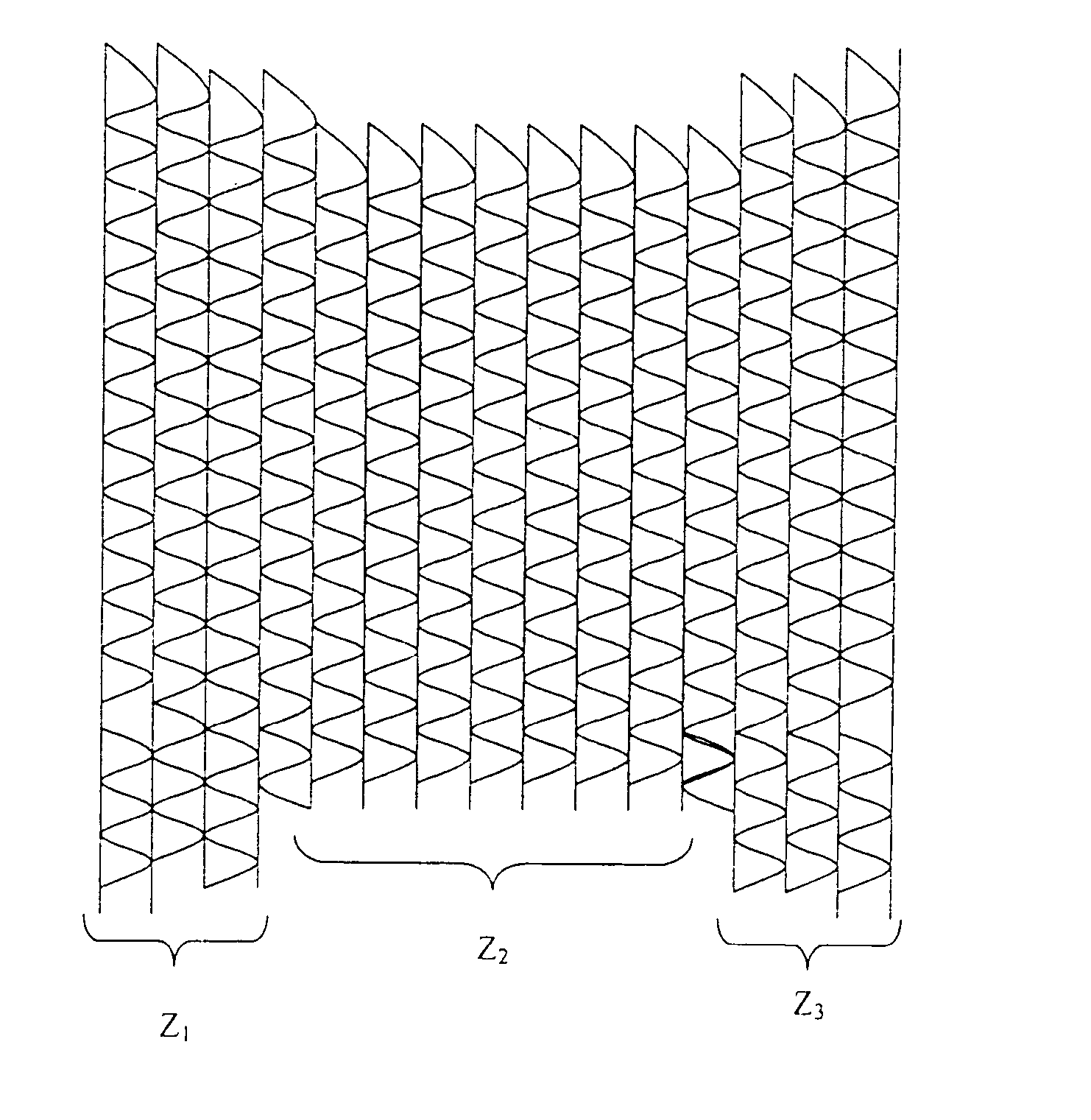 Expandable knitted net