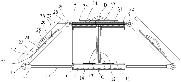 A photovoltaic mounting bracket