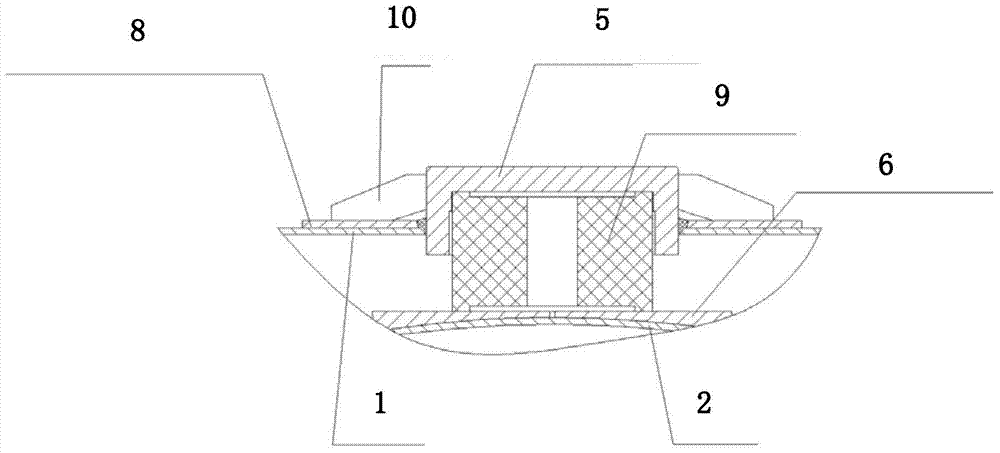 Inner tank and outer tank structural support